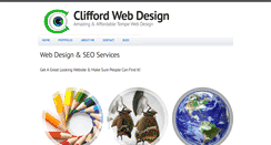 Desktop Screenshot of cliffordwebdesign.com